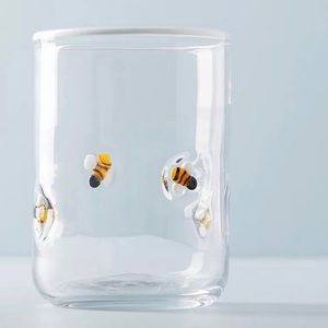 Anthropologie 🐝 Lola Bee Juice Glass / Set of 2